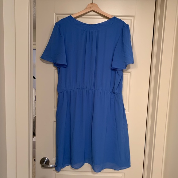 RW&Co Blue Summer Dress - Picture 2 of 4
